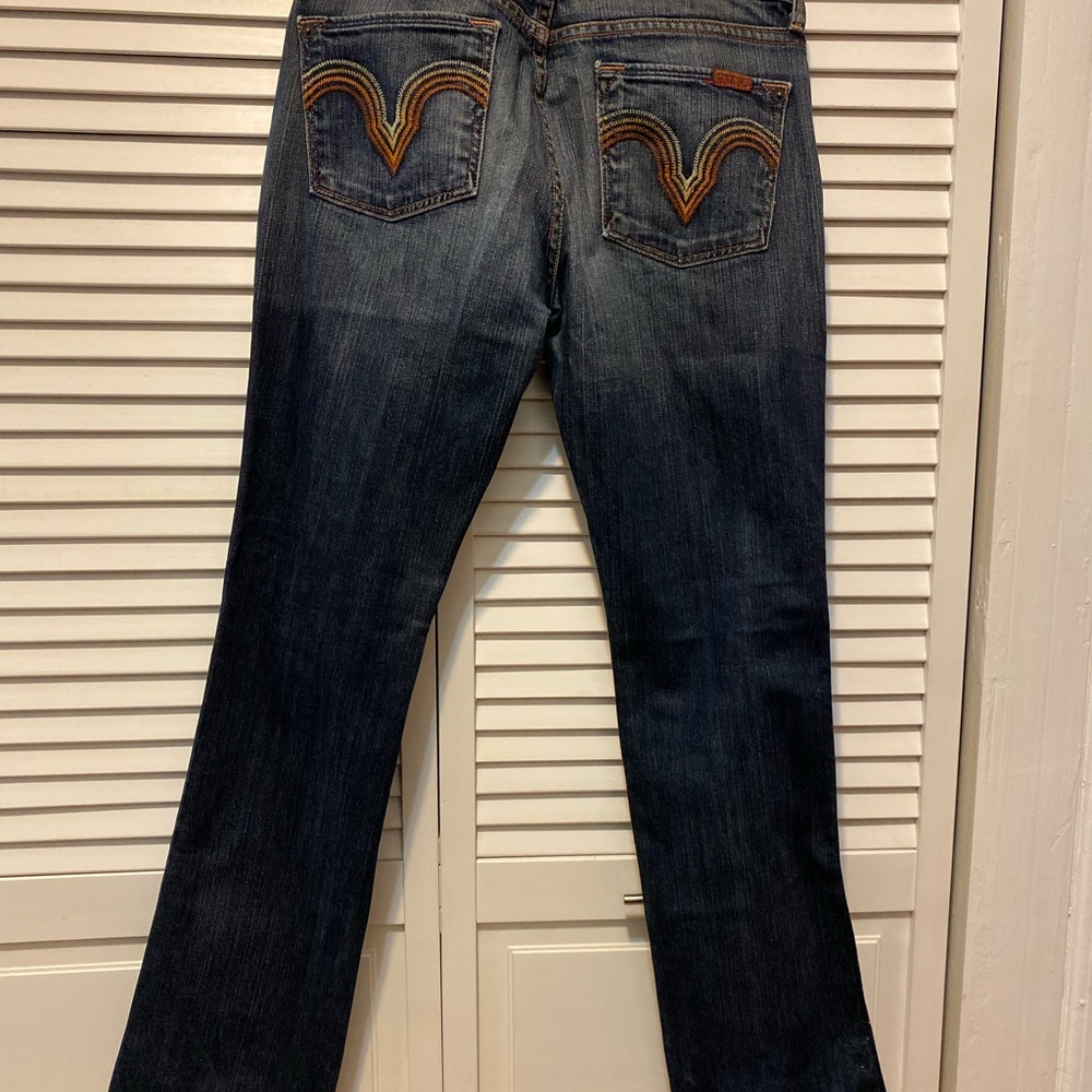 7 For All Mankind Patterned Pocket Jeans
